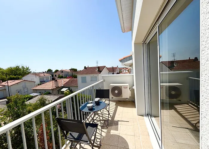 아파트 Le Spacieux - Royan, Wifi & Balcon 로양